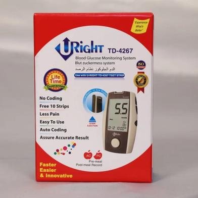 Model: TD-4267 Display: LCD Easy To Use Auto Coding Origin: Germany Assure Accurate Result Power Source: two 1.5V AAA alkaline batteries